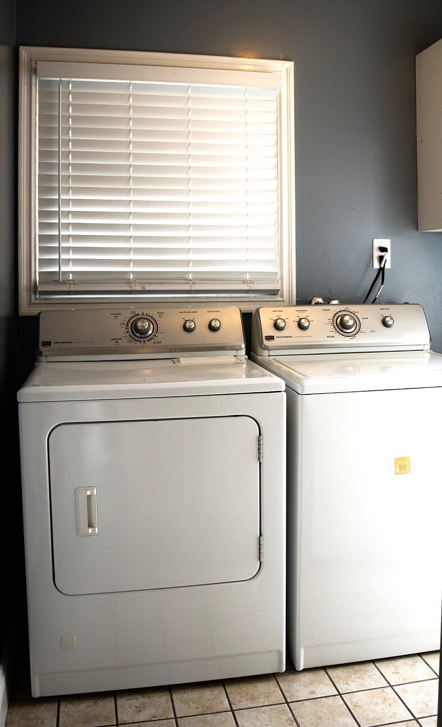 washer and  dryer