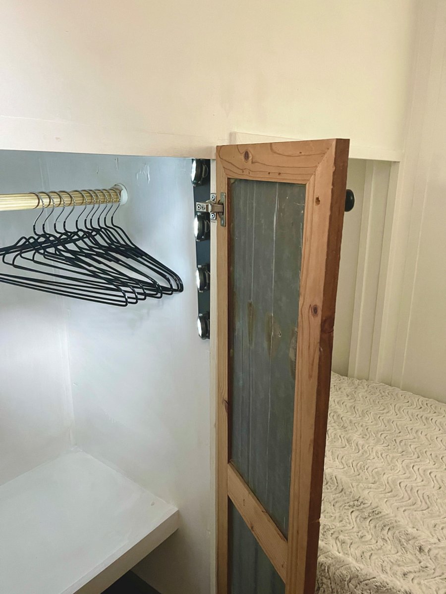Downstairs bedroom closet