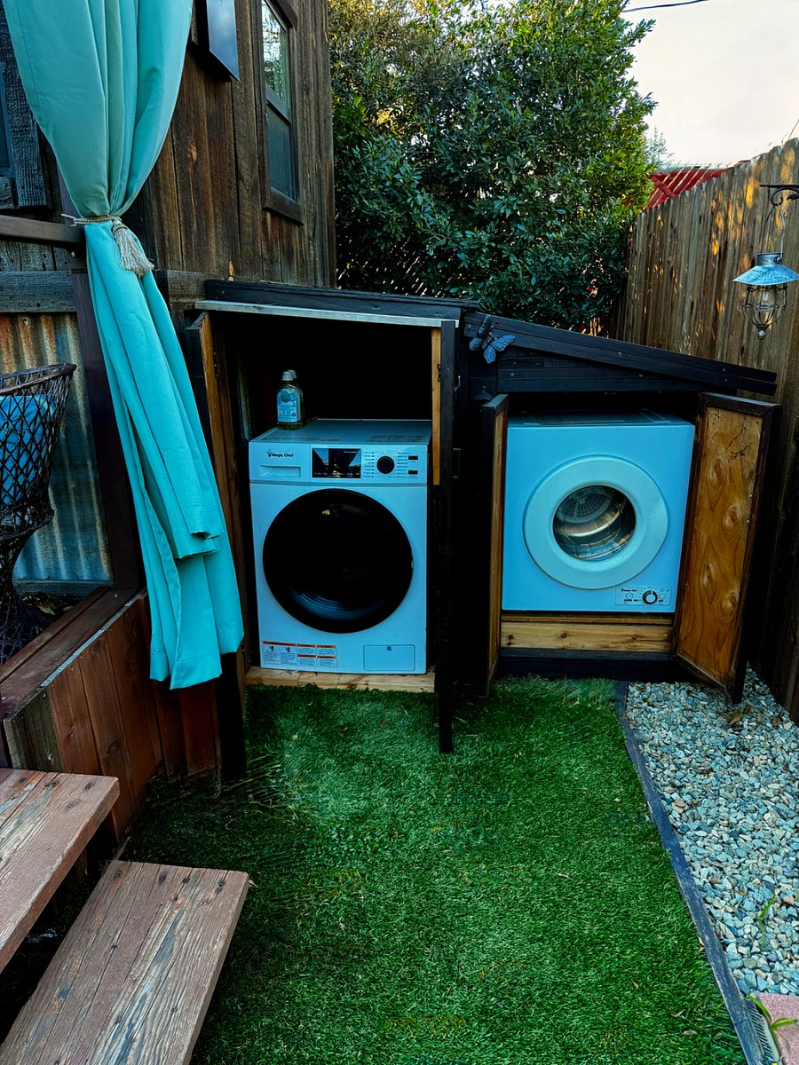 Private washer and dryer