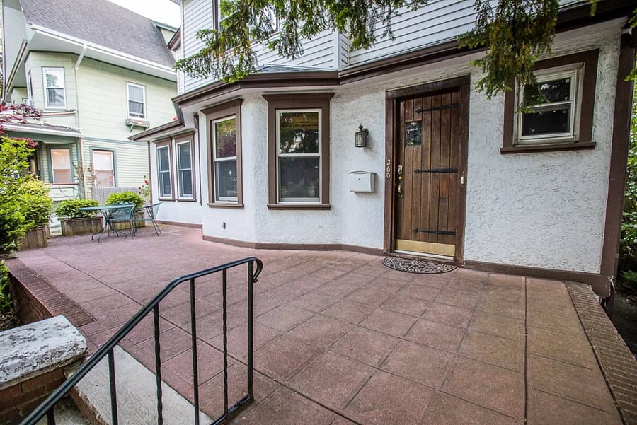 Shared entrance