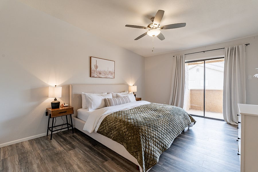 Master Bedroom with King