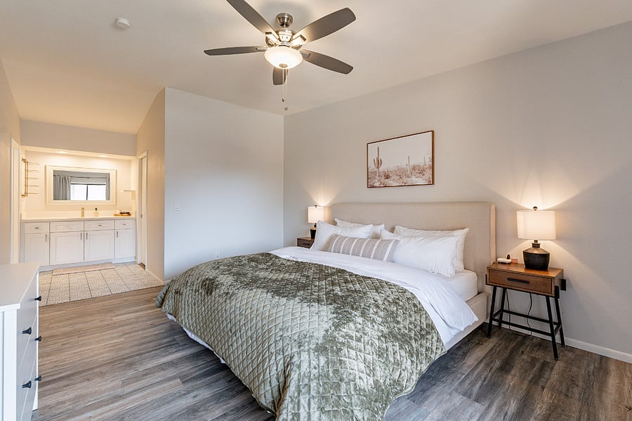 Master Bedroom with King