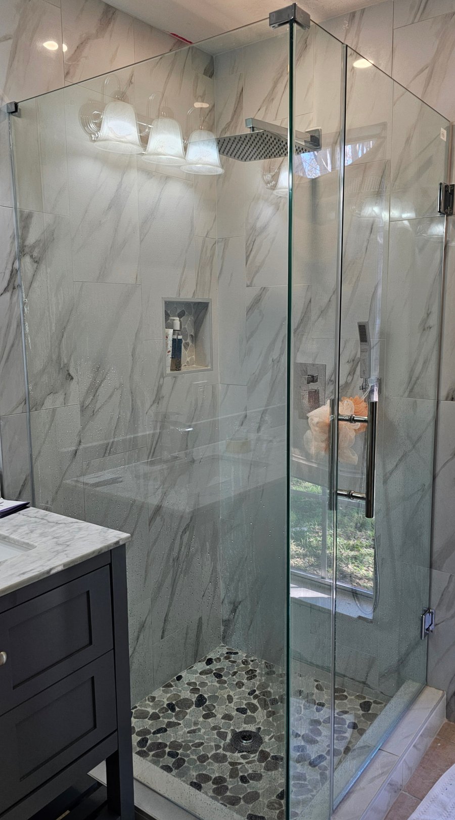 New remodeled Master shower!