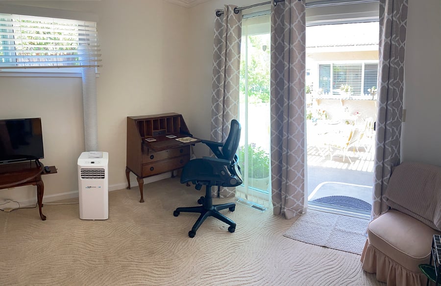Desk and chair