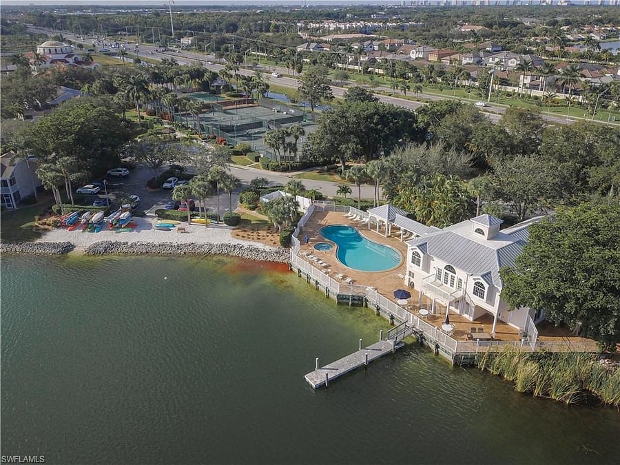 The Lakeside community offers an Old Florida inspired club house two pools, pickleball and tennis courts and shuffleboard. Kayak's may be kept and a small "beach" makes for a perfect spot to enjoy the wildlife as they "sun" themselves around the lake. A walking trail encompasses this tranquil community.