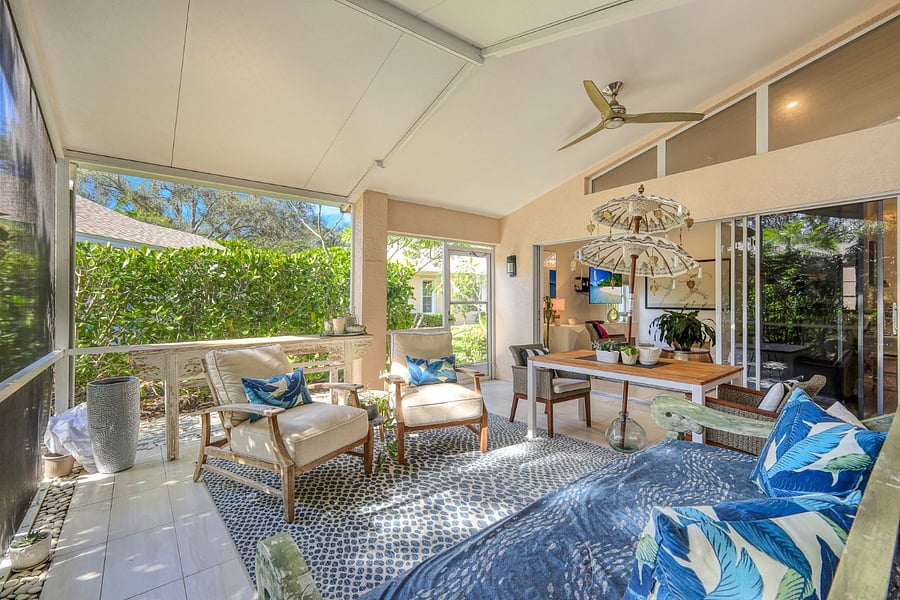 Outdoor living at its finest.  Dinner al fresco or maybe an afternoon nap?  This space is perfect for it all as it faces West and is completely enclosed by a tall hedge. A combination of flowering trees and Bamboo draw in a variety of sweet little birds for your enjoyment.  All furniture has been selected for comfort.  The umbrella  and day bed are treasures straight from Indonesia that we shipped home from our time there. 