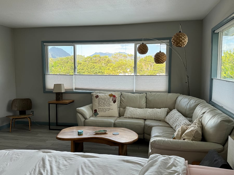 Bedroom sitting area