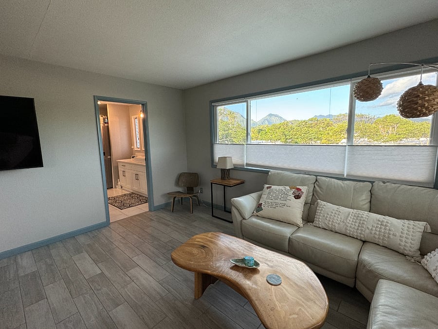 West view from bedroom