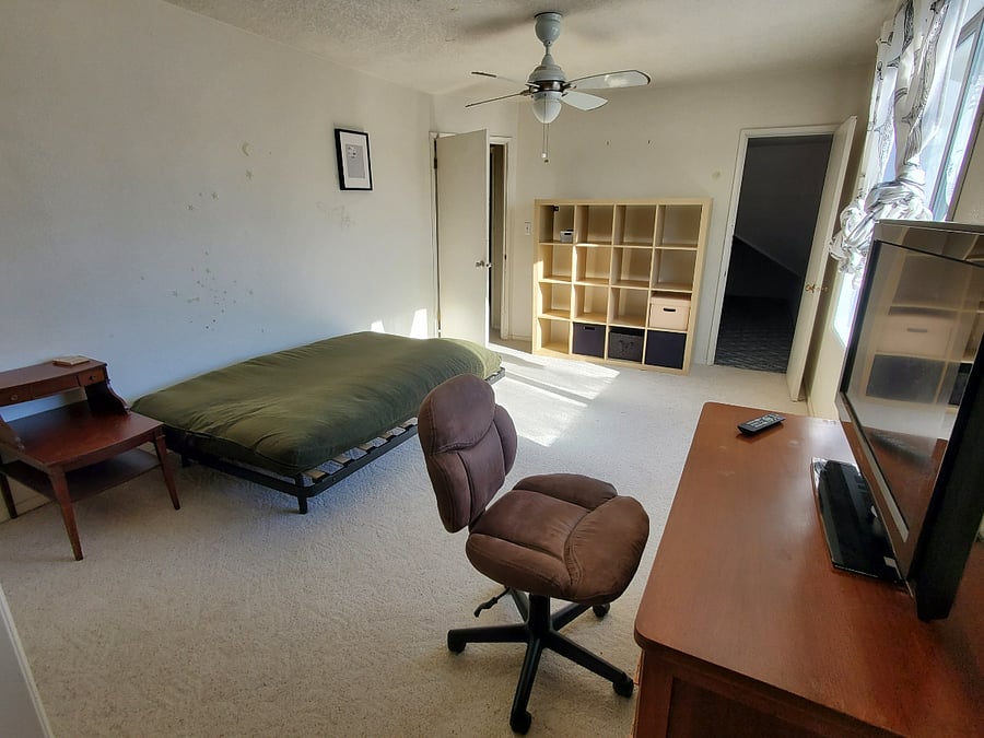 Largest bedroom upstairs