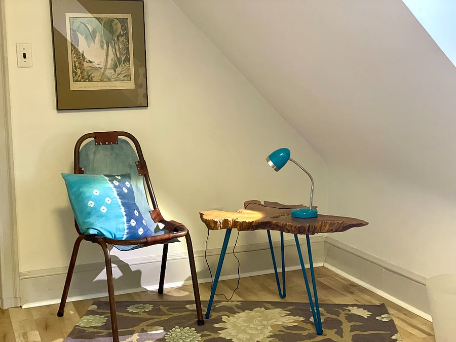 Bedroom vignette...