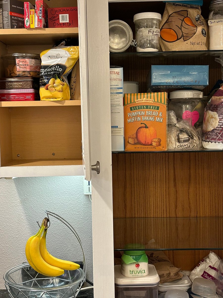 2 Cabinet shelves to stock by tenant in main kitchen for your exclusive use 