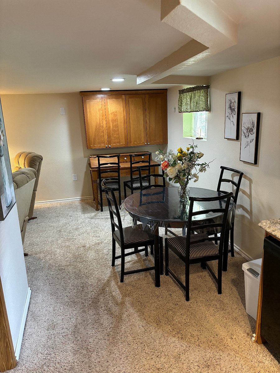 Dining area and computer desk