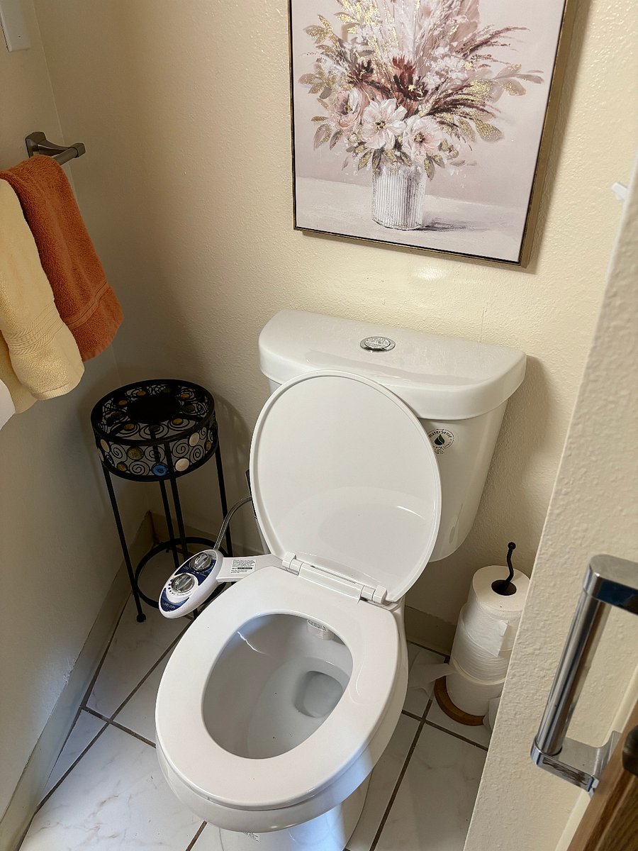 New mulit-flush toilet with bidet