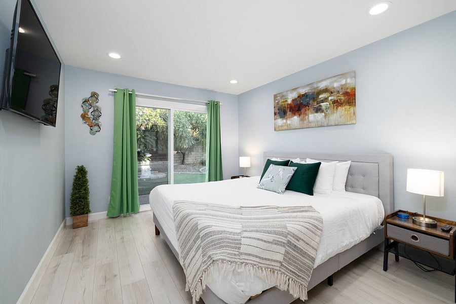 Relax and enjoy the smart TV in all 4 bedrooms.