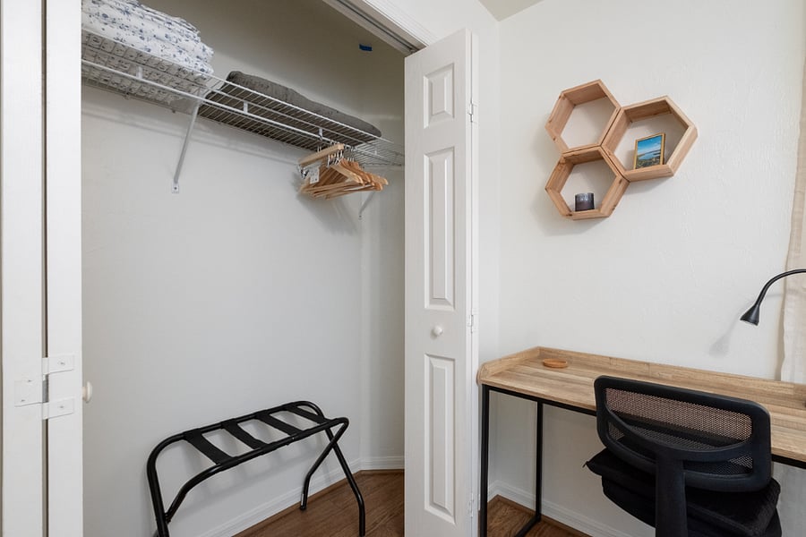 Office desk & chair in Bedroom #3