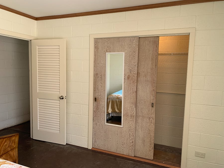 Plenty of closet space
