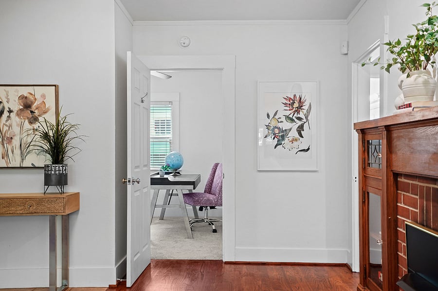 Peek into the office (or third bedroom if preferred)