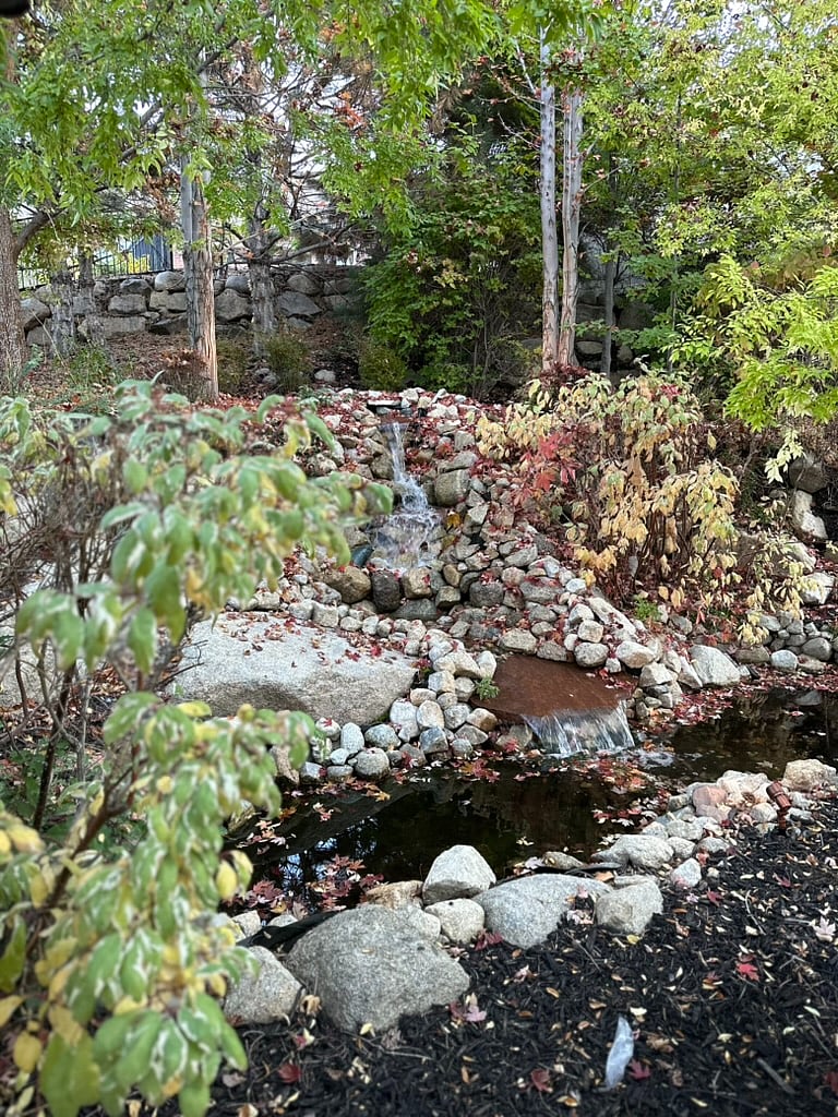 Tranquil waterfall 