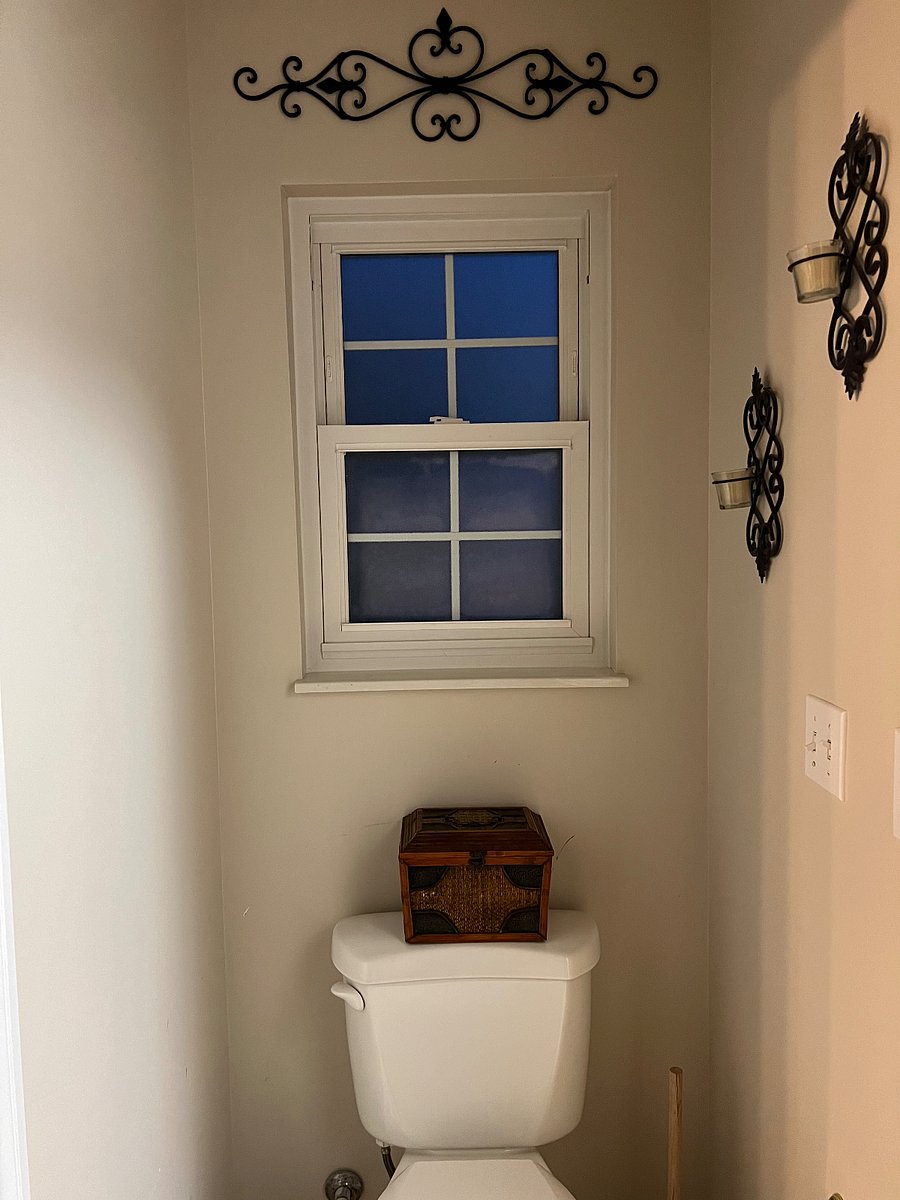 Private half bath
