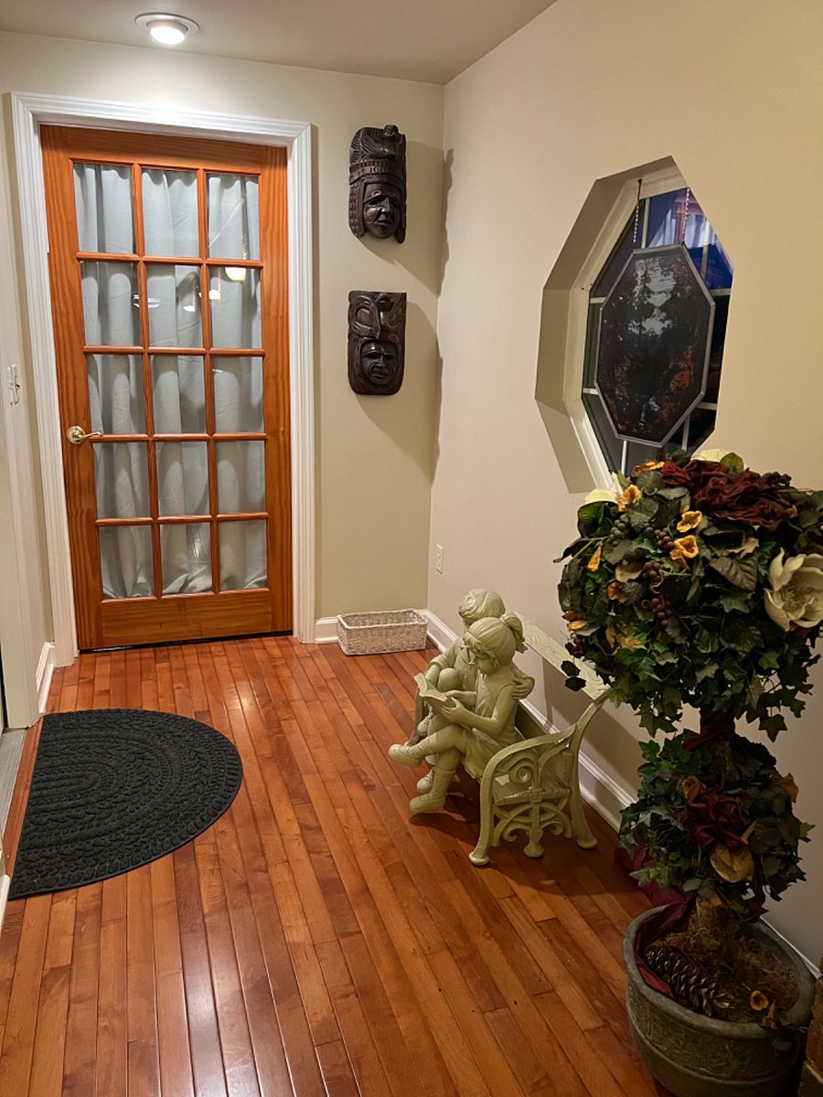 Interior entrance