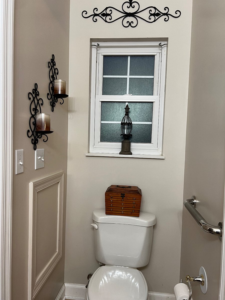 Private half bath