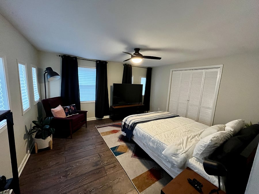 Downstairs suite, bedroom
