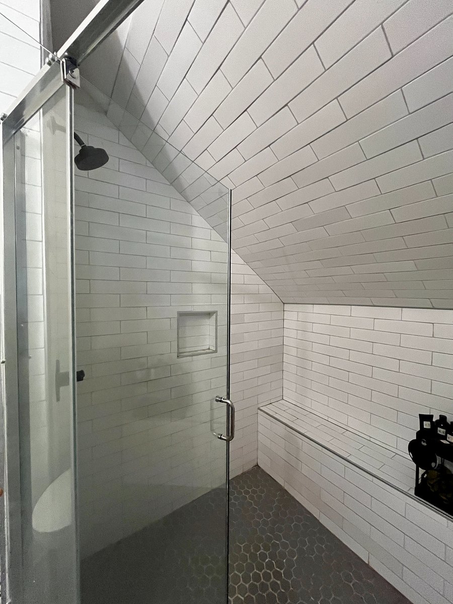 Upstairs suite shower
