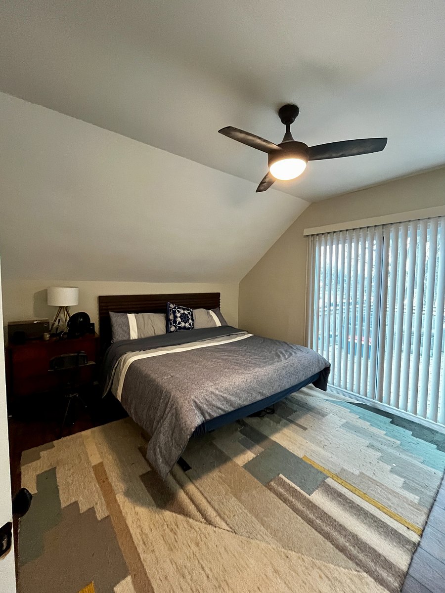 Upstairs suite, bedroom