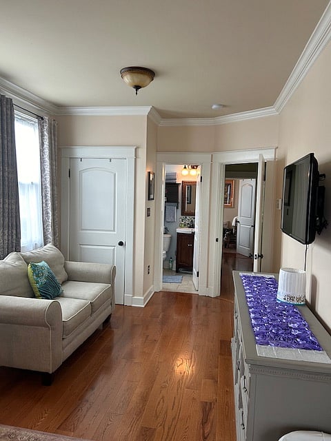 Other Closet and Entrance To Private Bath