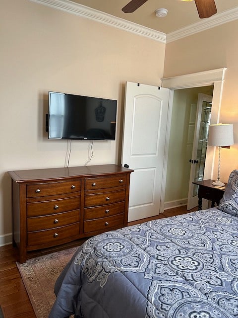 Wall Mounted Smart TV on Swivel Mount