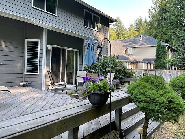 Back deck