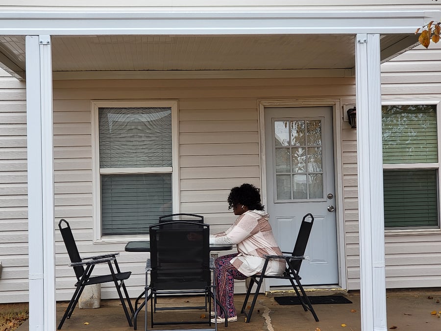 Back Yard patio