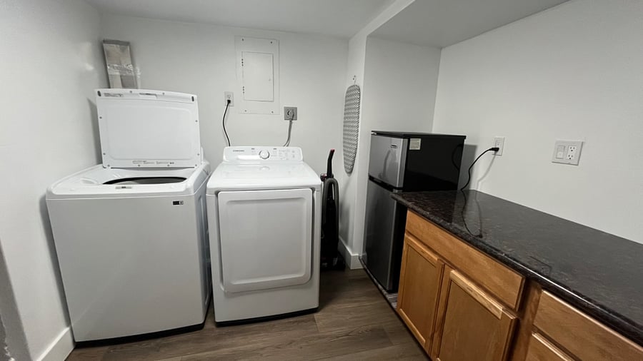 Downstairs laundry 