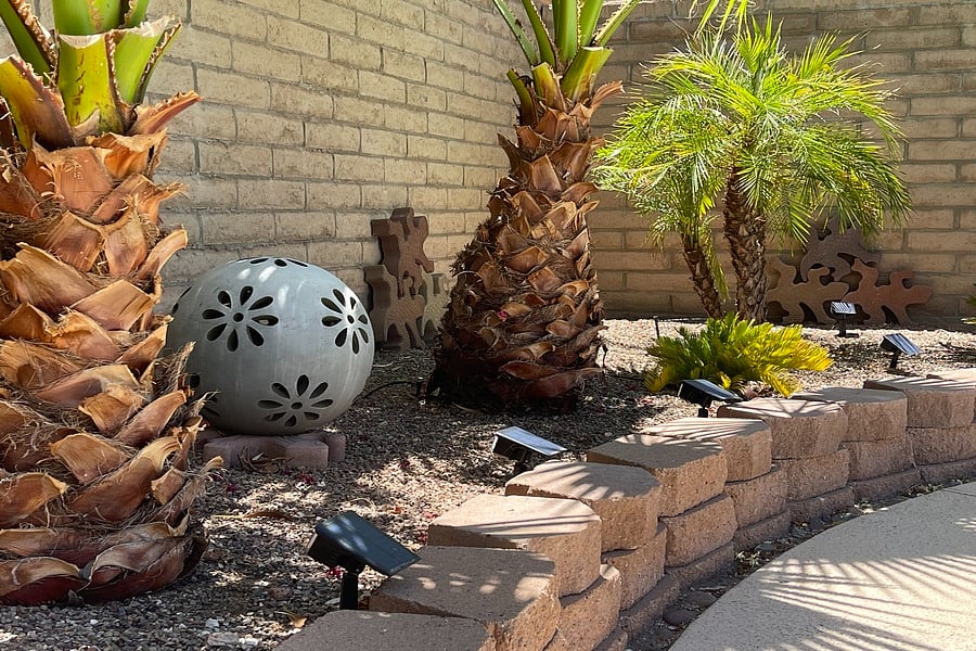 Backyard garden