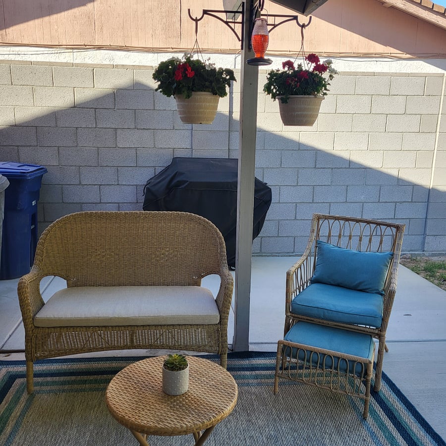 Enjoy the hummingbirds and flowers!