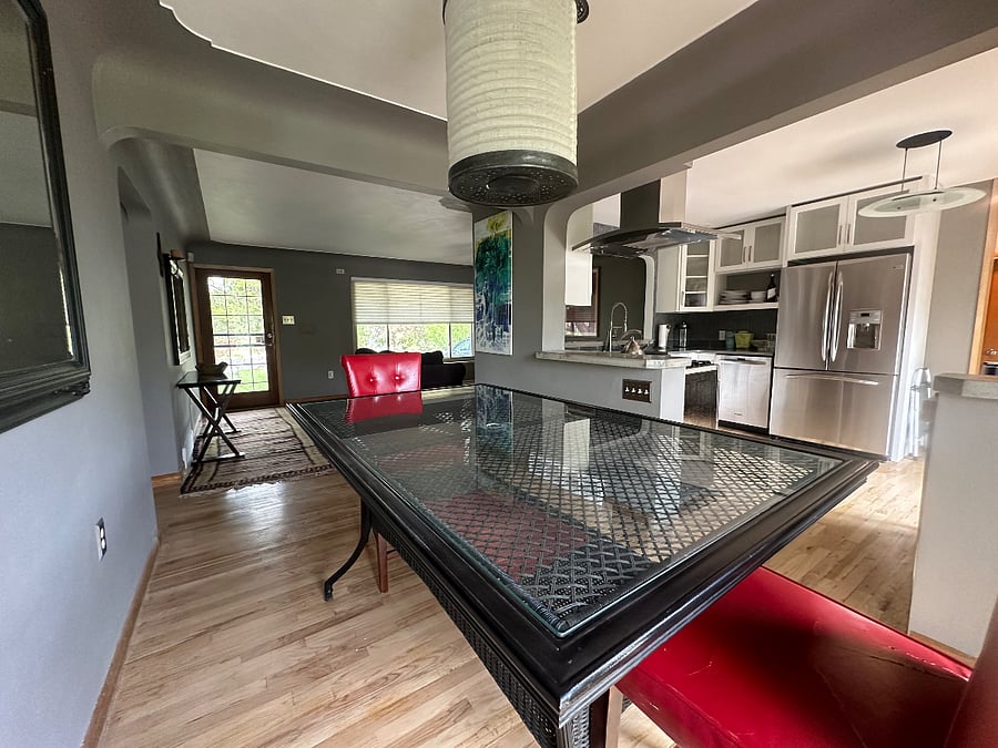 Dining Room with View to Kitchen