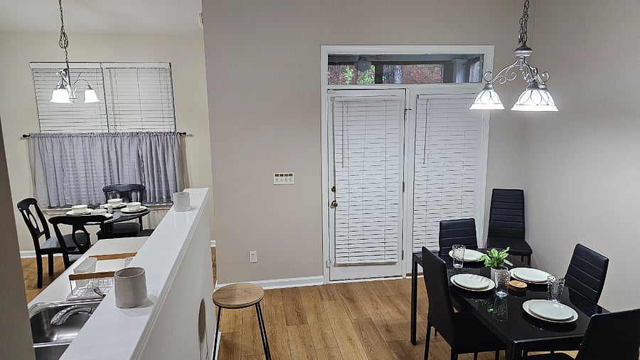 Dining Room and connecting Breakfast Nook off kitchen