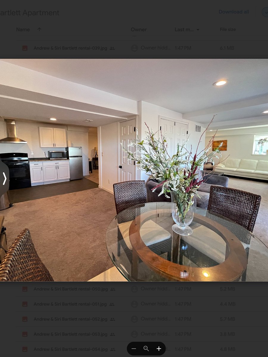 Kitchen Living Dining areas