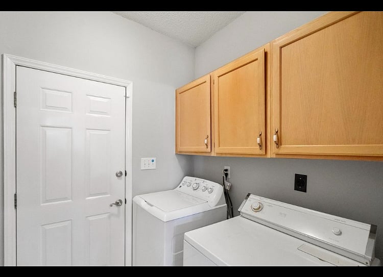 Washer and Dryer Room