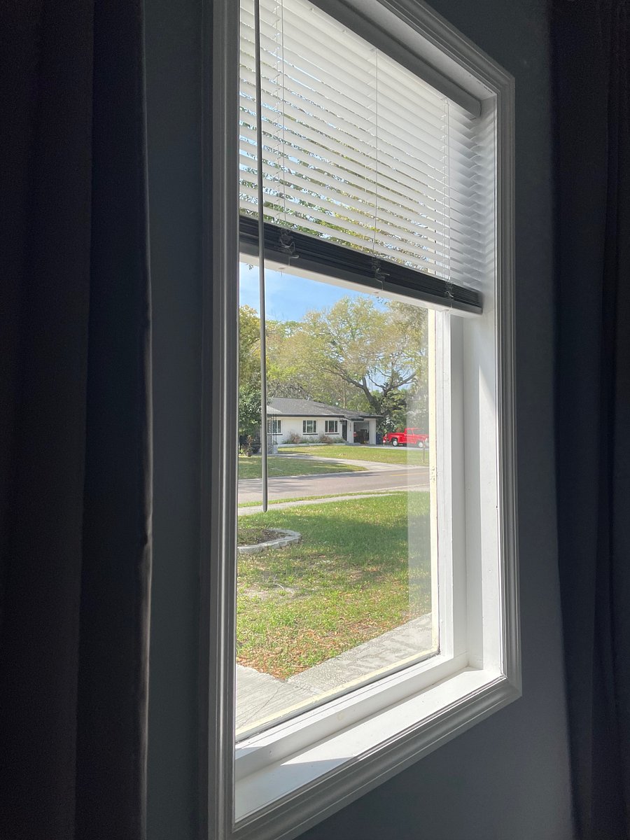 View from the bed