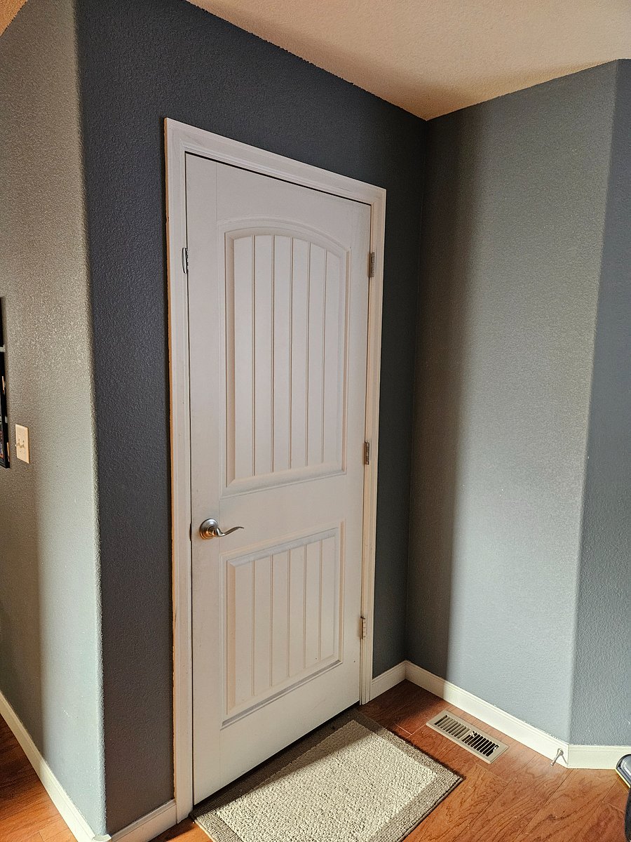 Entrance to Basement Apartment.
