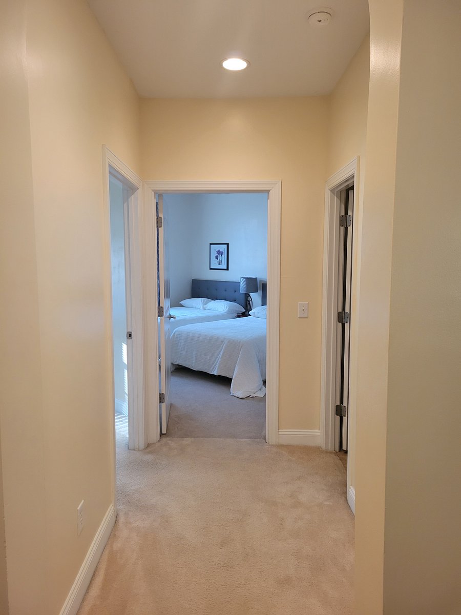 Hallway to bedroom #2 & #3