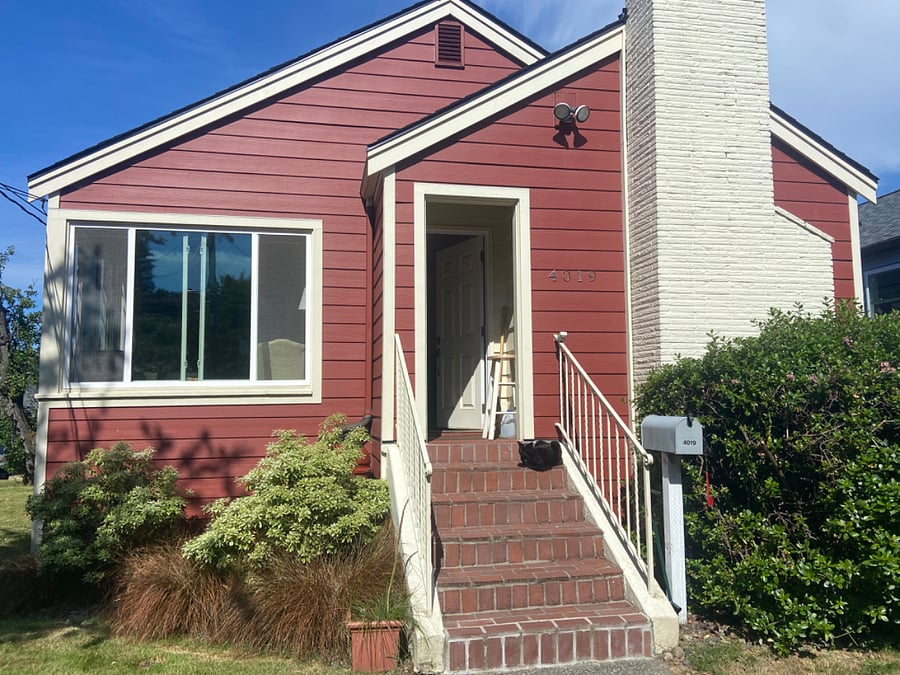 Front of the house