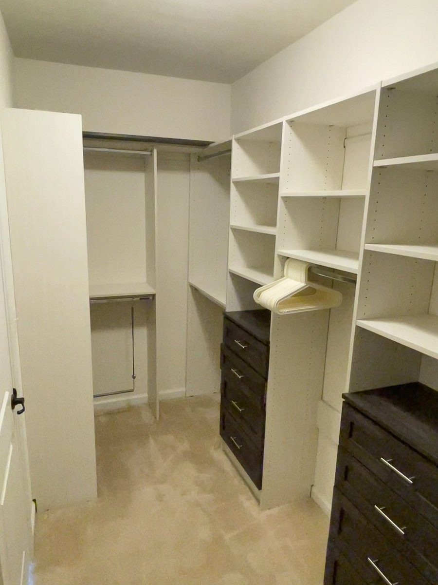 King Size Master Closet (Third Floor)