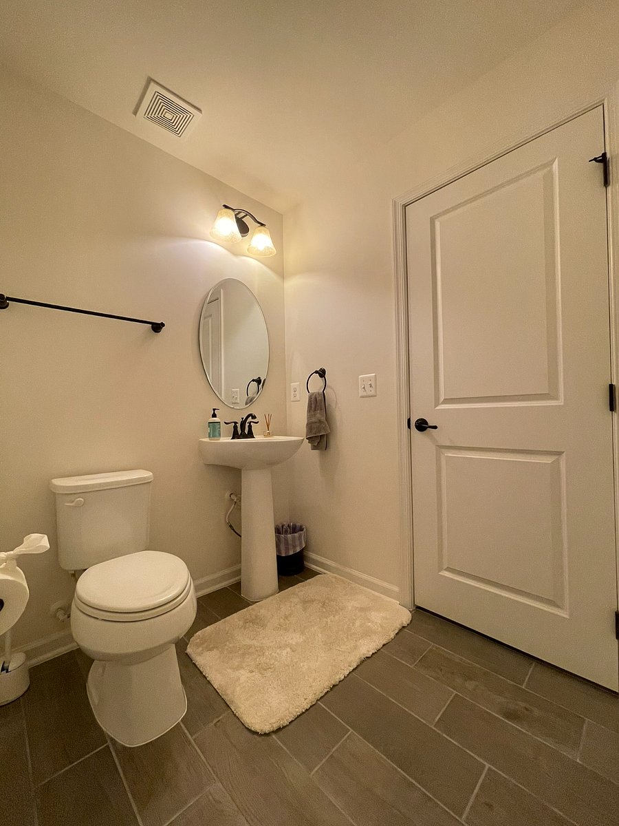 First Floor Half Bath / Second Floor Half Bath / Third Floor Full Bath
