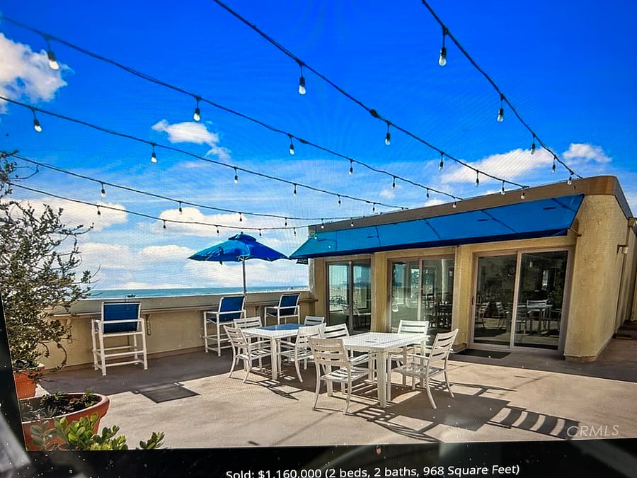 Club House and patio.