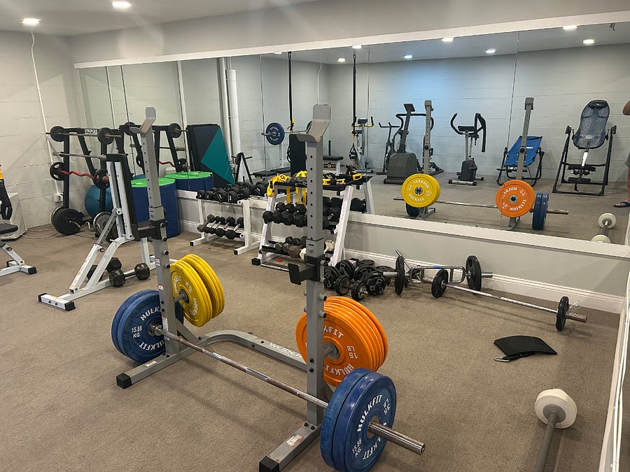 Weight room