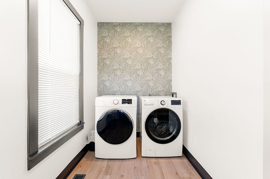 First floor laundry
