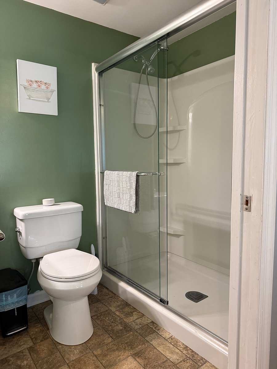 Bathroom 1 Downstairs
Wheelchair accessible