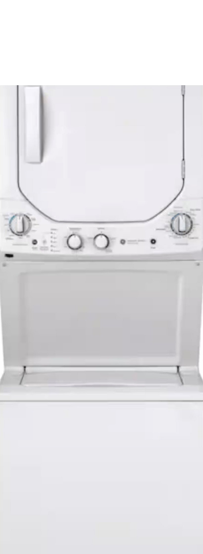 in-unit 2.5 cu ft washer dryer (for small loads)in the bathroom adjacent to kitchen
